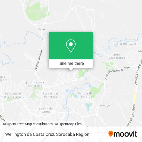 Wellington da Costa Cruz map
