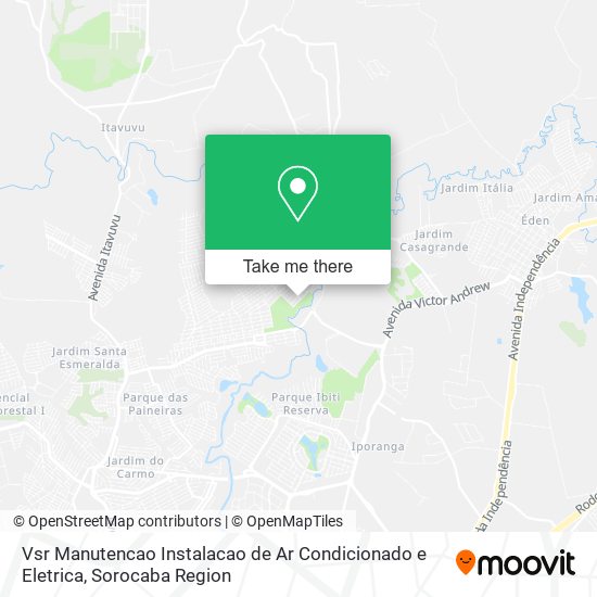 Vsr Manutencao Instalacao de Ar Condicionado e Eletrica map