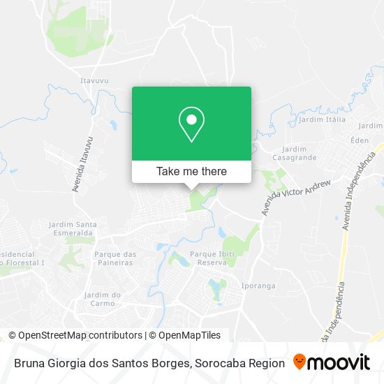 Bruna Giorgia dos Santos Borges map