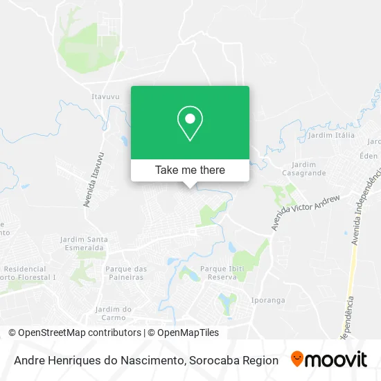 Andre Henriques do Nascimento map