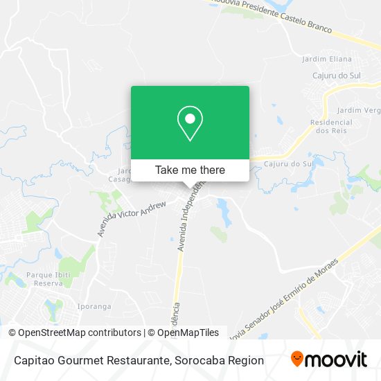 Capitao Gourmet Restaurante map
