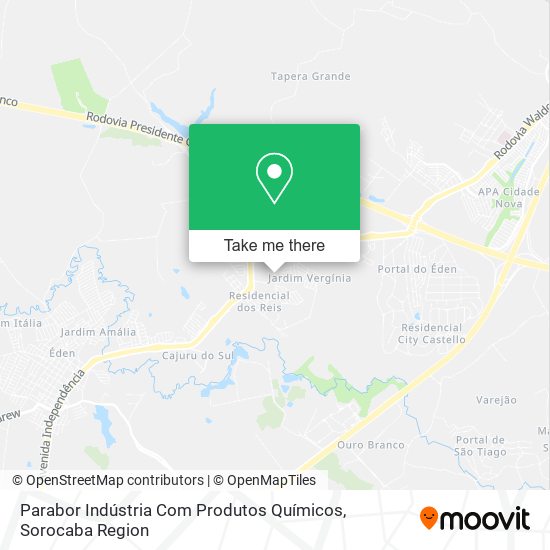 Parabor Indústria Com Produtos Químicos map