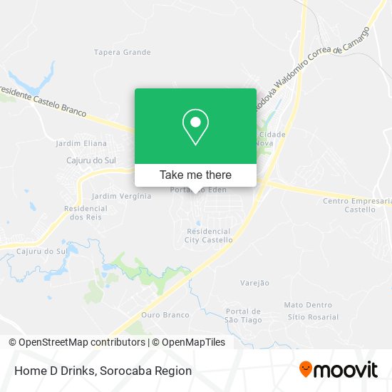 Home D Drinks map