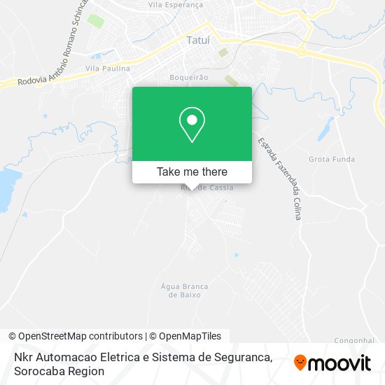 Nkr Automacao Eletrica e Sistema de Seguranca map