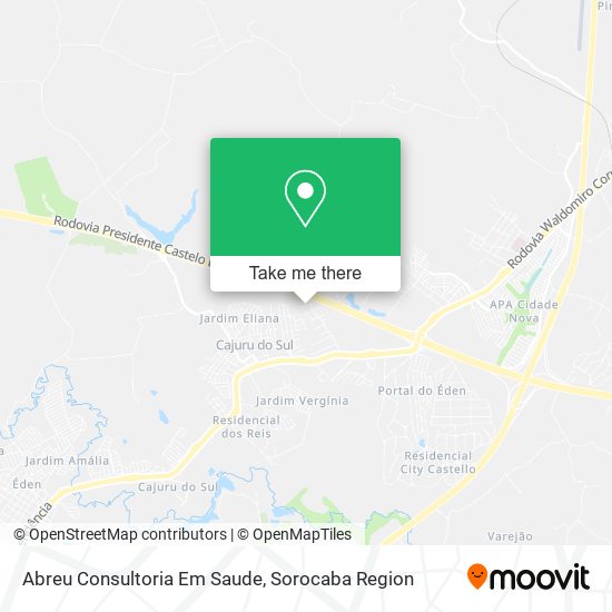 Abreu Consultoria Em Saude map