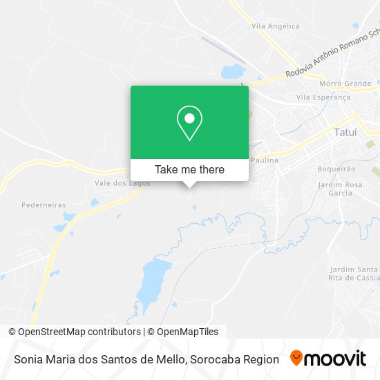 Sonia Maria dos Santos de Mello map