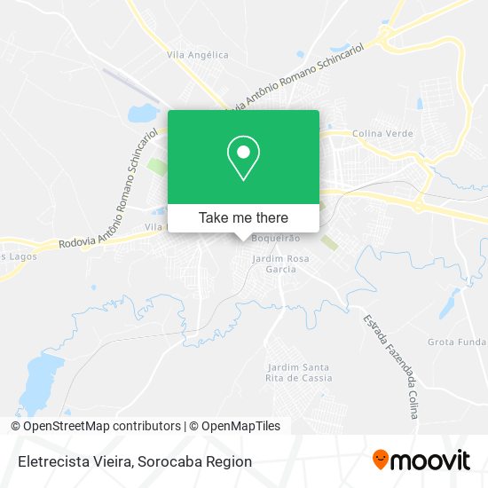 Eletrecista Vieira map