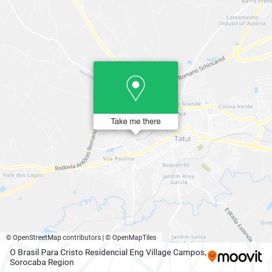 Mapa O Brasil Para Cristo Residencial Eng Village Campos