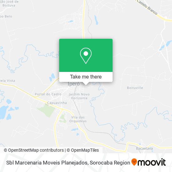 Sbl Marcenaria Moveis Planejados map