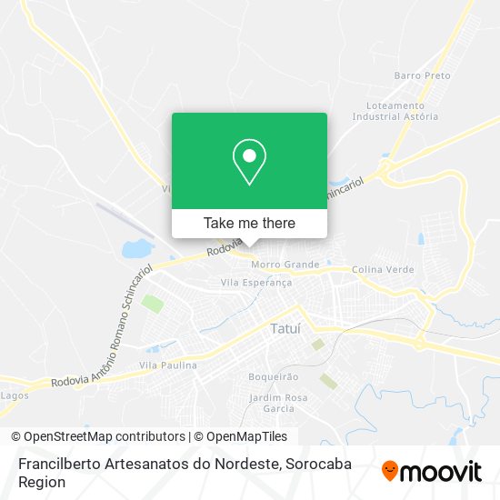 Francilberto Artesanatos do Nordeste map