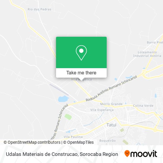 Udalas Materiais de Construcao map