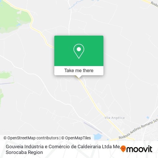 Gouveia Indústria e Comércio de Caldeiraria Ltda Me map