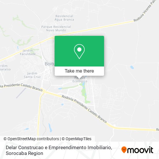 Mapa Delar Construcao e Empreendimento Imobiliario