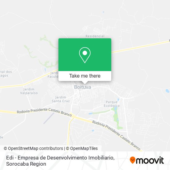 Edi - Empresa de Desenvolvimento Imobiliario map