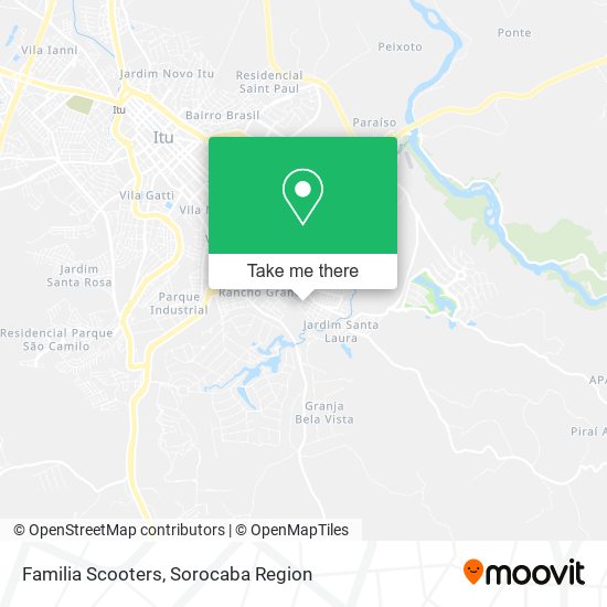 Familia Scooters map