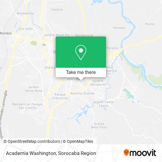 Mapa Academia Washington