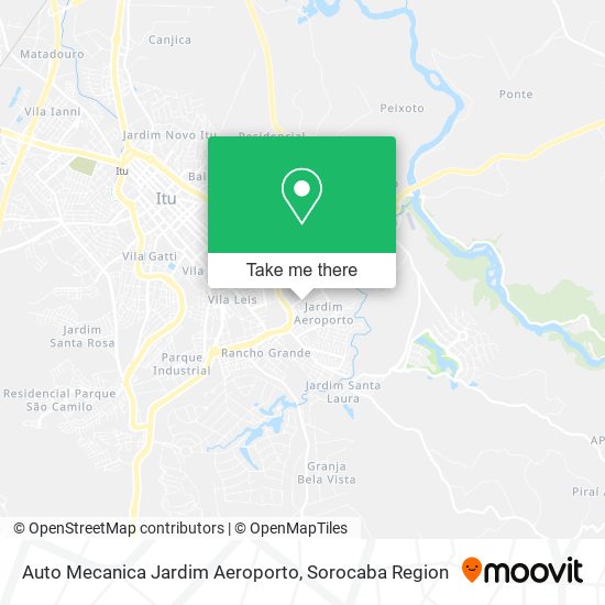 Mapa Auto Mecanica Jardim Aeroporto