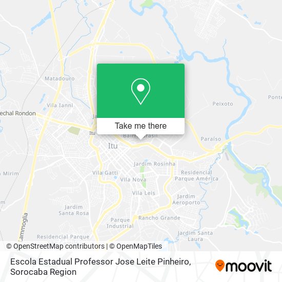 Escola Estadual Professor Jose Leite Pinheiro map