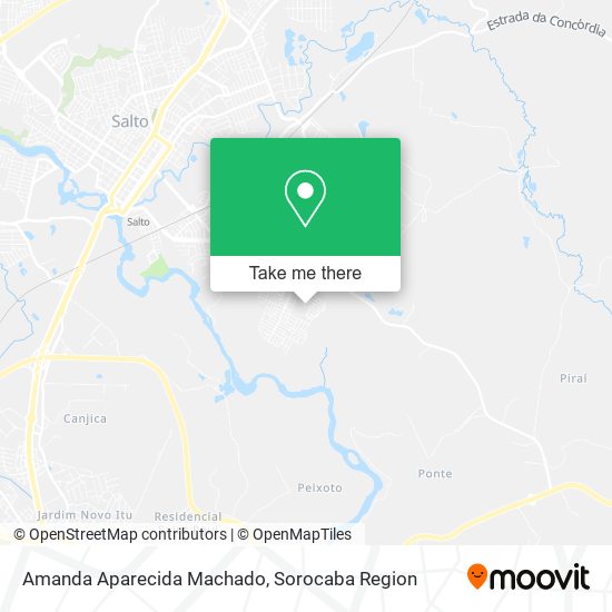 Amanda Aparecida Machado map