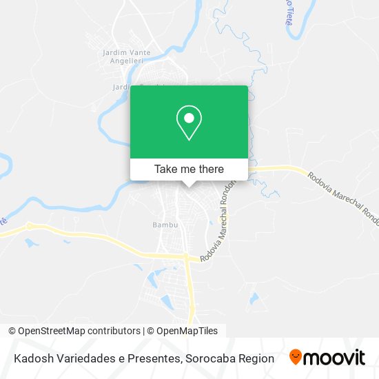 Mapa Kadosh Variedades e Presentes