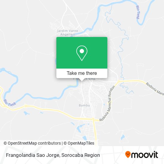 Frangolandia Sao Jorge map