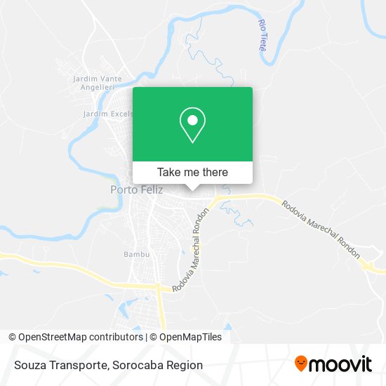 Mapa Souza Transporte