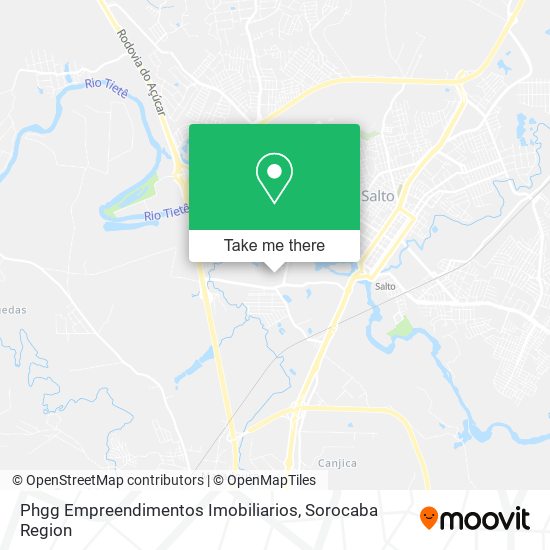 Mapa Phgg Empreendimentos Imobiliarios