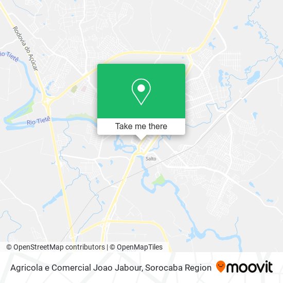 Agricola e Comercial Joao Jabour map