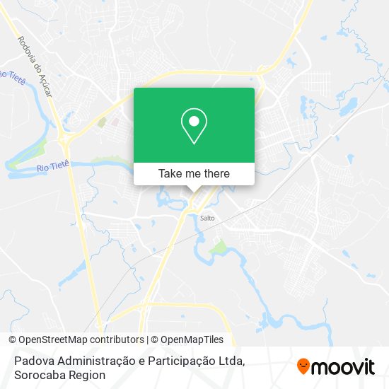 Padova Administração e Participação Ltda map