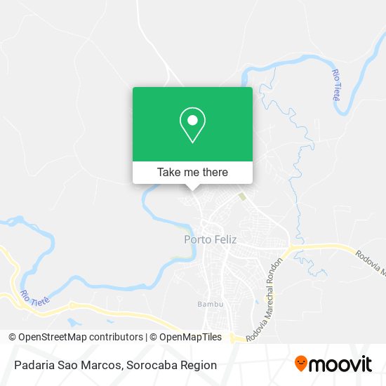 Mapa Padaria Sao Marcos