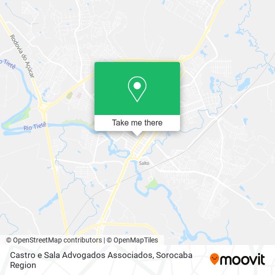 Mapa Castro e Sala Advogados Associados