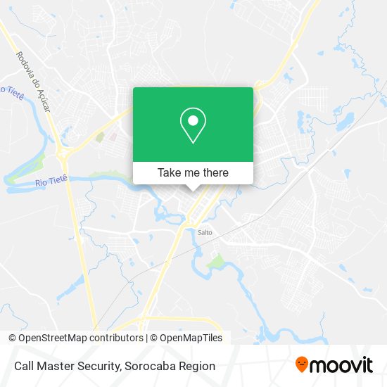 Call Master Security map
