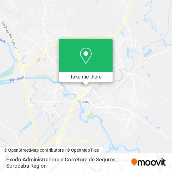 Exodo Administradora e Corretora de Seguros map