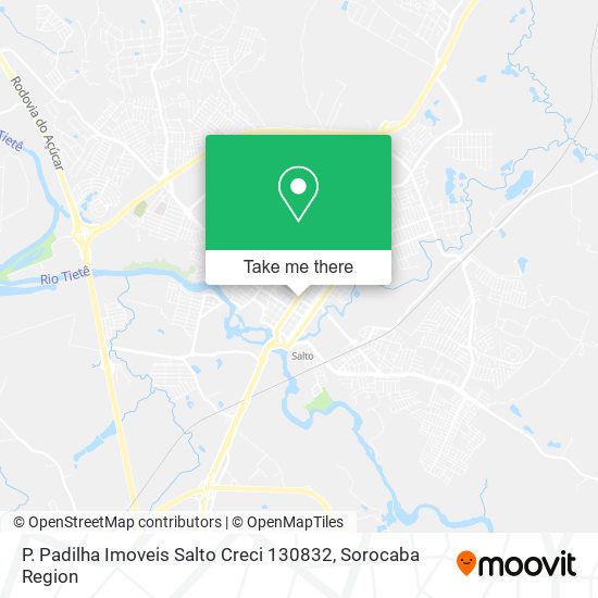 P. Padilha Imoveis Salto Creci 130832 map
