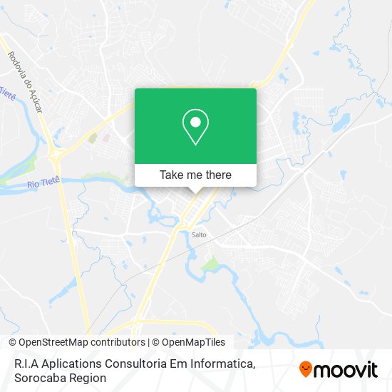 Mapa R.I.A Aplications Consultoria Em Informatica