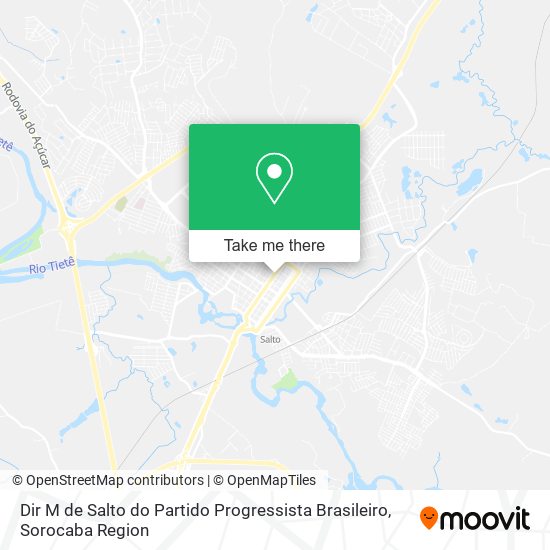 Dir M de Salto do Partido Progressista Brasileiro map