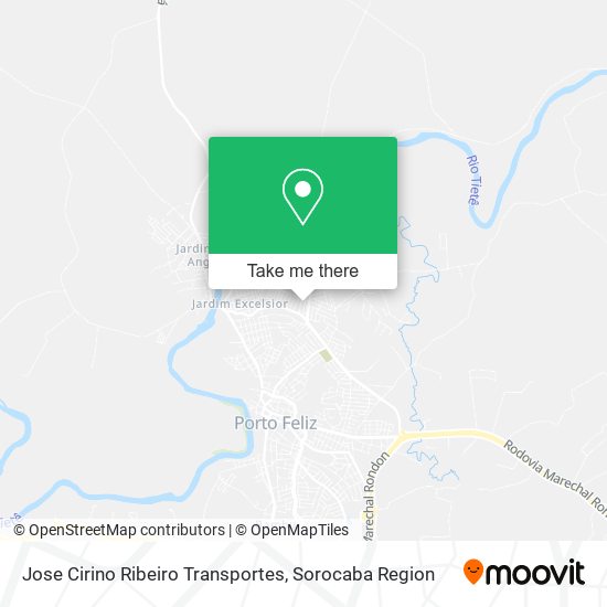 Jose Cirino Ribeiro Transportes map