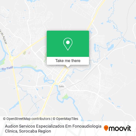 Audion Servicos Especializados Em Fonoaudiologia Clinica map