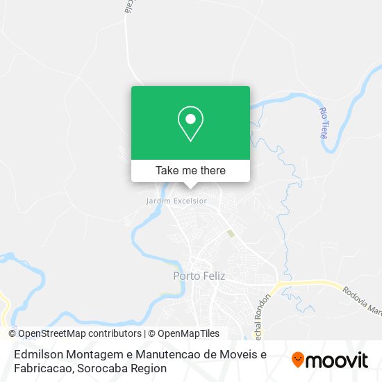 Mapa Edmilson Montagem e Manutencao de Moveis e Fabricacao