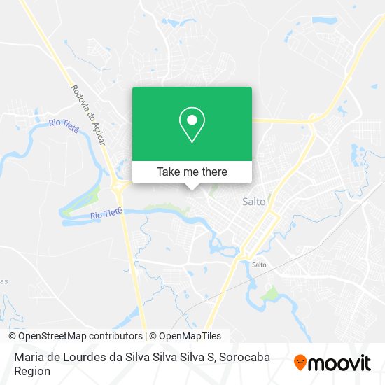 Mapa Maria de Lourdes da Silva Silva Silva S