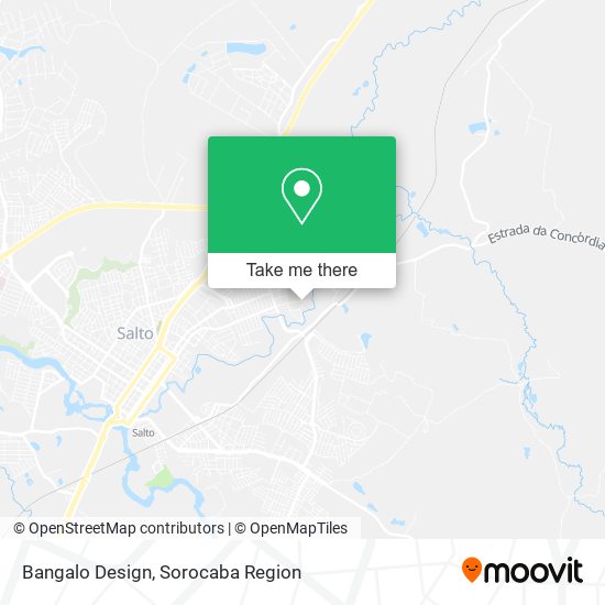 Bangalo Design map