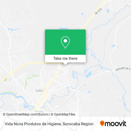 Vida Nova Produtos de Higiene map