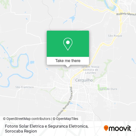 Fotons Solar Eletrica e Seguranca Eletronica map