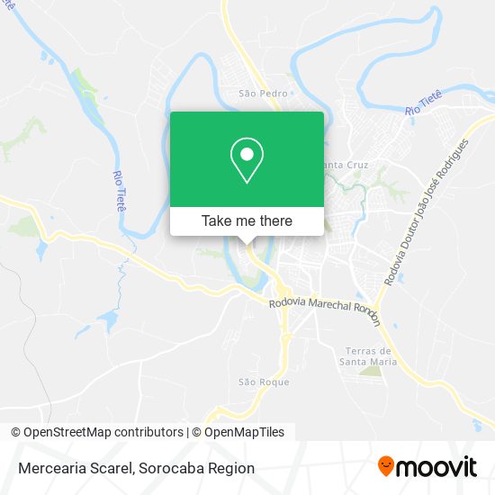 Mercearia Scarel map