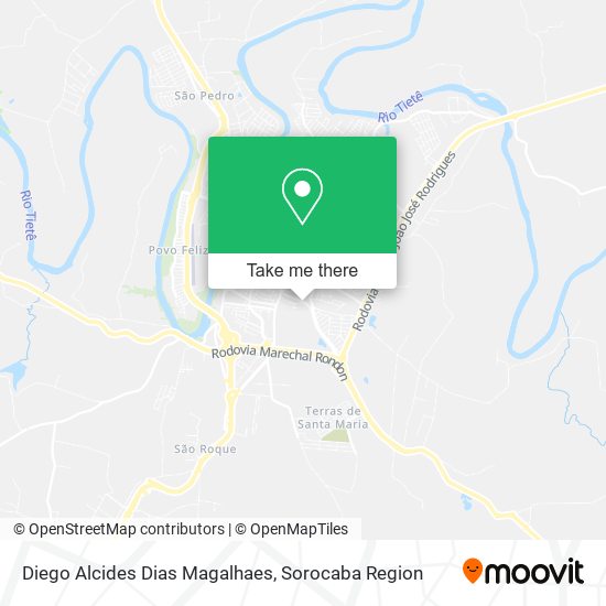 Diego Alcides Dias Magalhaes map