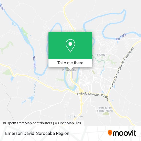 Emerson David map