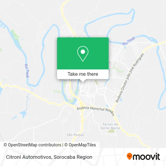 Citroni Automotivos map