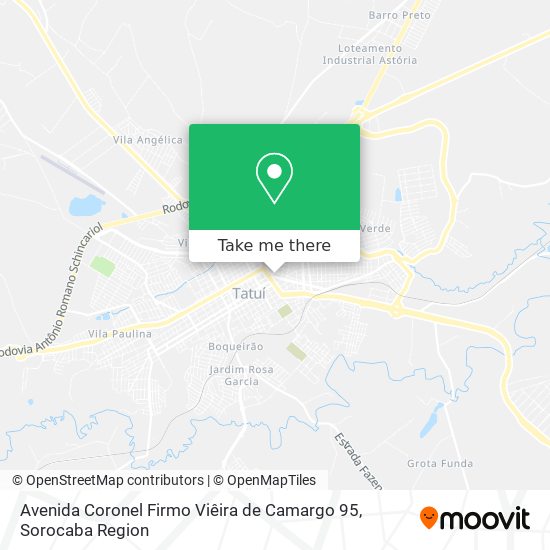 Avenida Coronel Firmo Viêira de Camargo 95 map