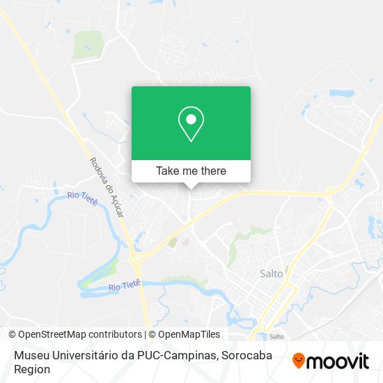 Museu Universitário da PUC-Campinas map