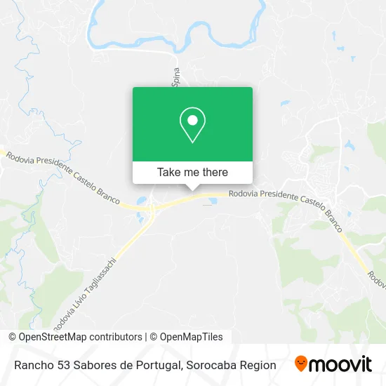 Rancho 53 Sabores de Portugal map